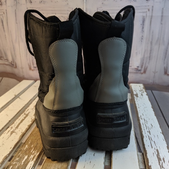 Craten Ridge Bode 5 winter snow boots shoes black - Picture 4 of 7